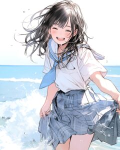 水遊び女子０