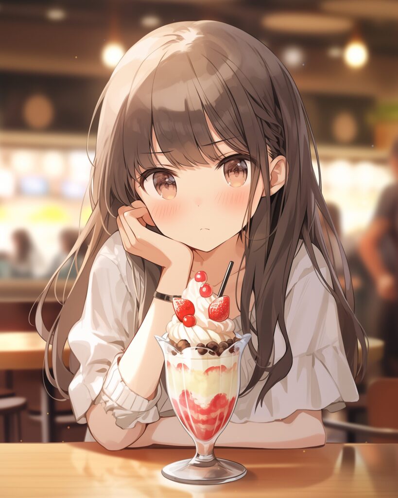 パフェ女子０