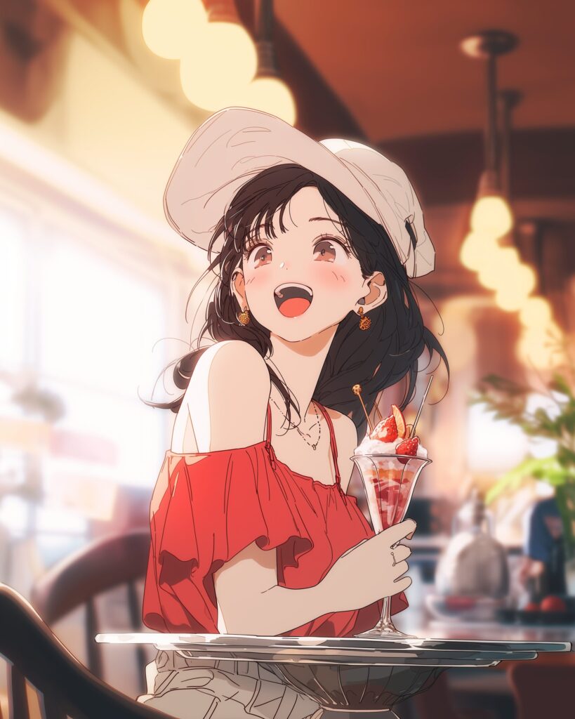 パフェ女子０