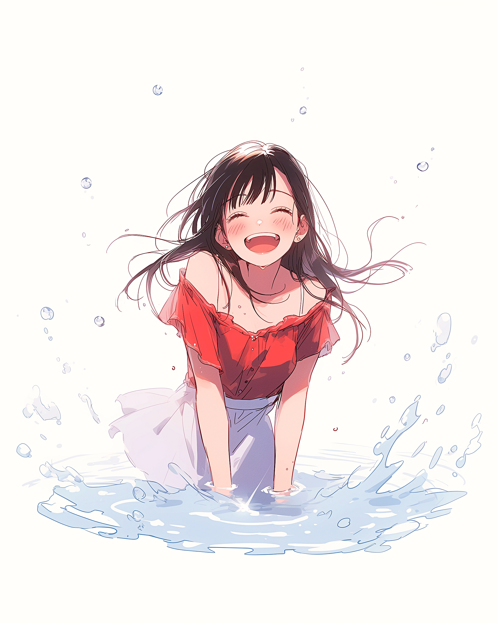 水遊び女子0