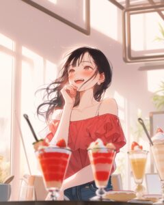 パフェ女子１