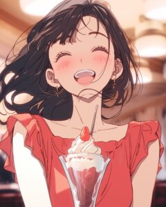 パフェ女子０