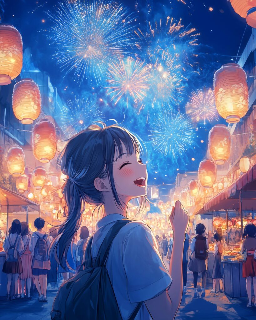 祭り女子０