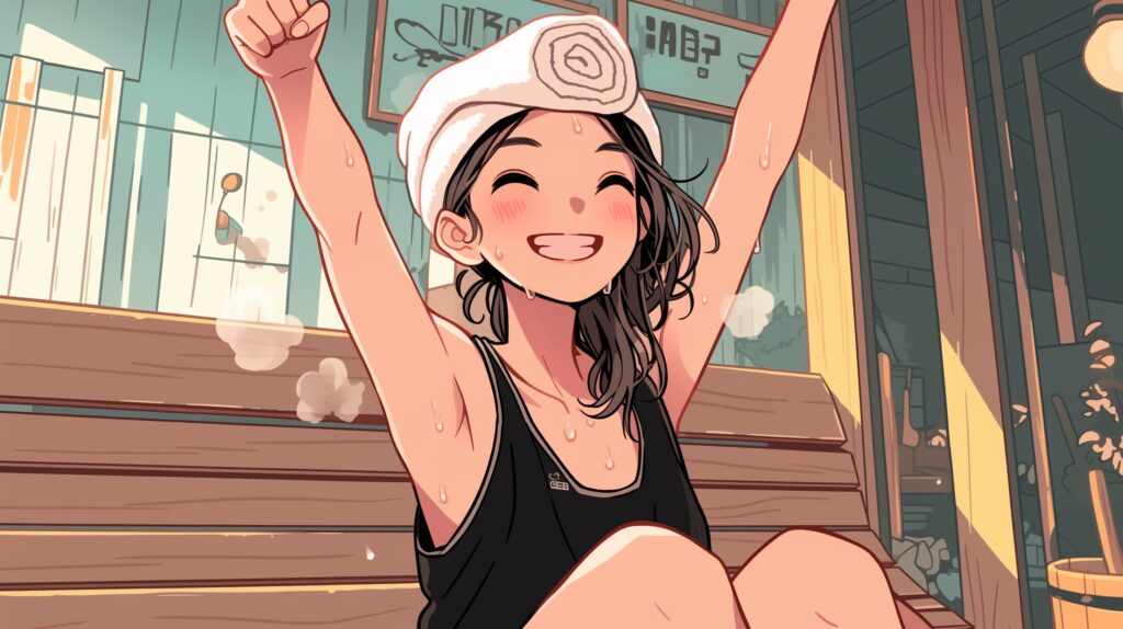 サウナ女子２