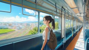 電車女子・横長０