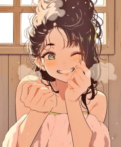 サウナ女子０
