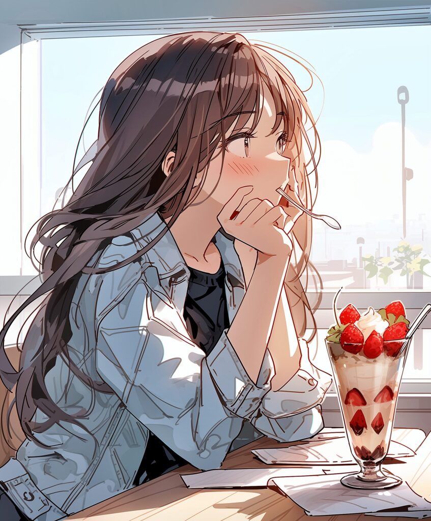 パフェ活女子０