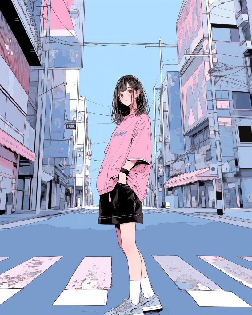 ブラックピンク女子０