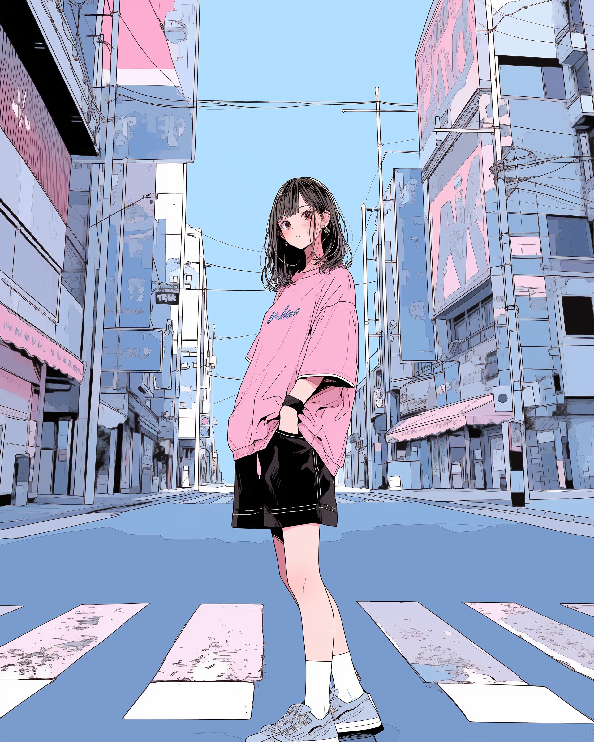 ブラックピンク女子0