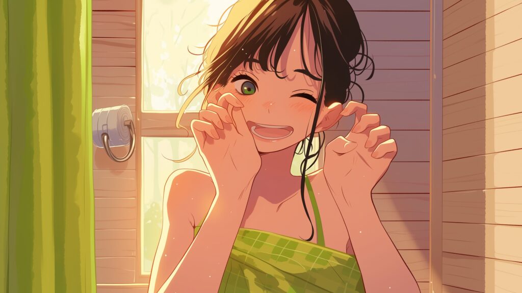 サウナ女子１