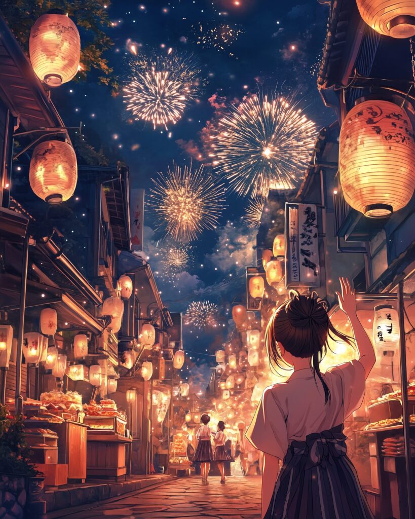 祭り女子０