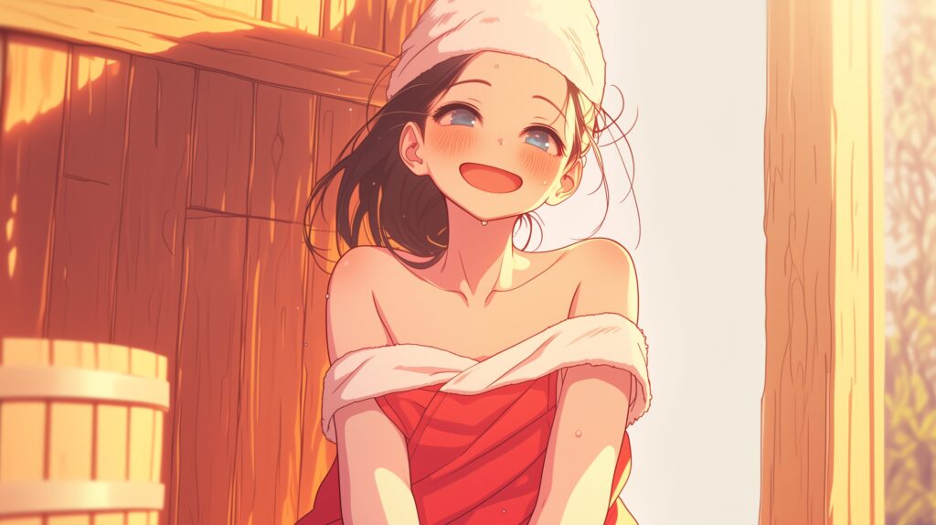サウナ女子１