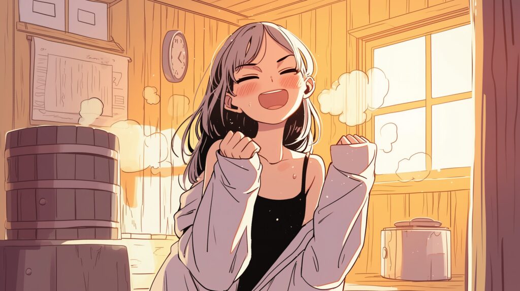 サウナ女子２