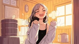 サウナ女子２