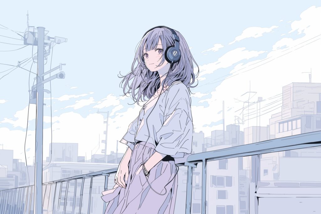 YouTubeのミュージックイラスト０