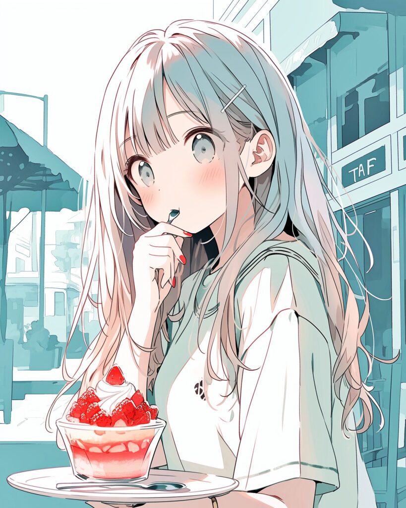 パフェ活女子０