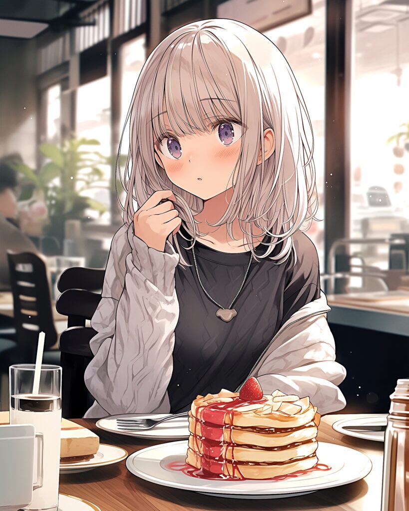 パンケーキ女子・赤０