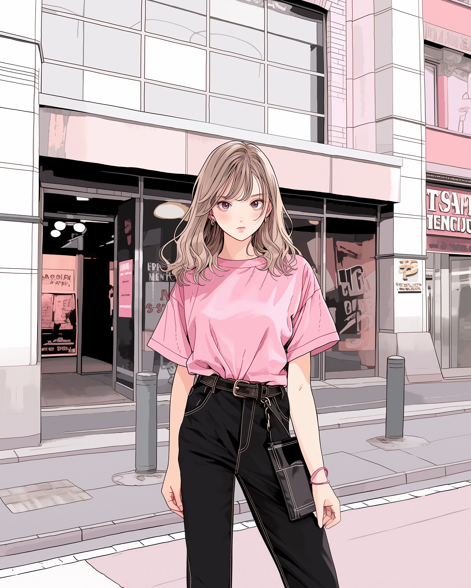 ブラックピンク女子0