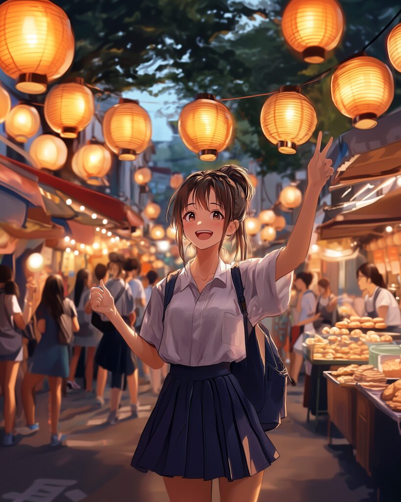 祭り女子０