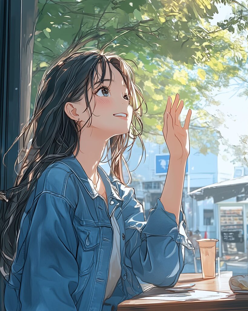 木漏れ日女子１