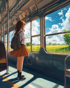 電車女子０