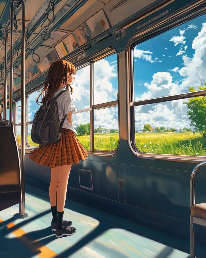 電車女子０