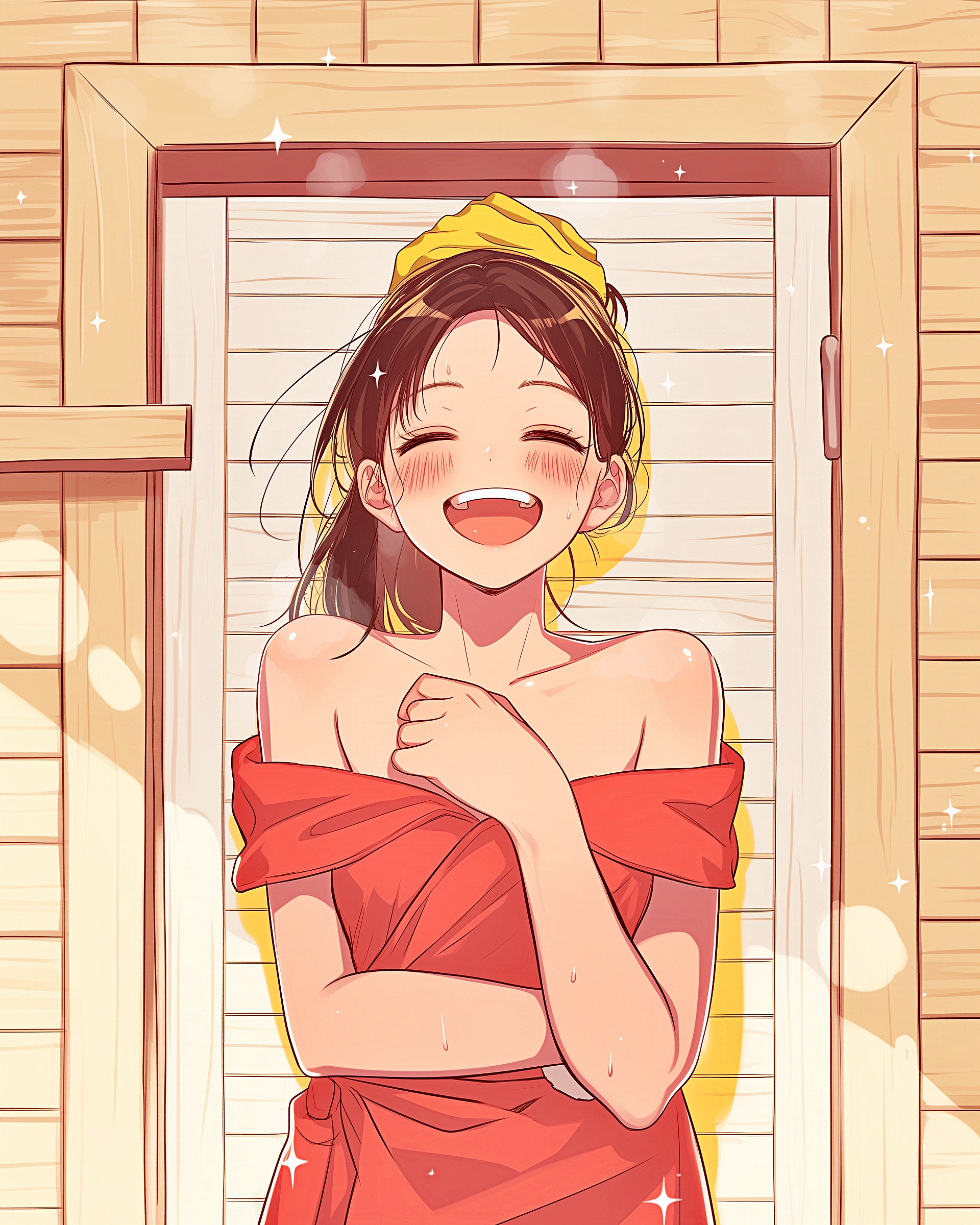 サウナ女子0
