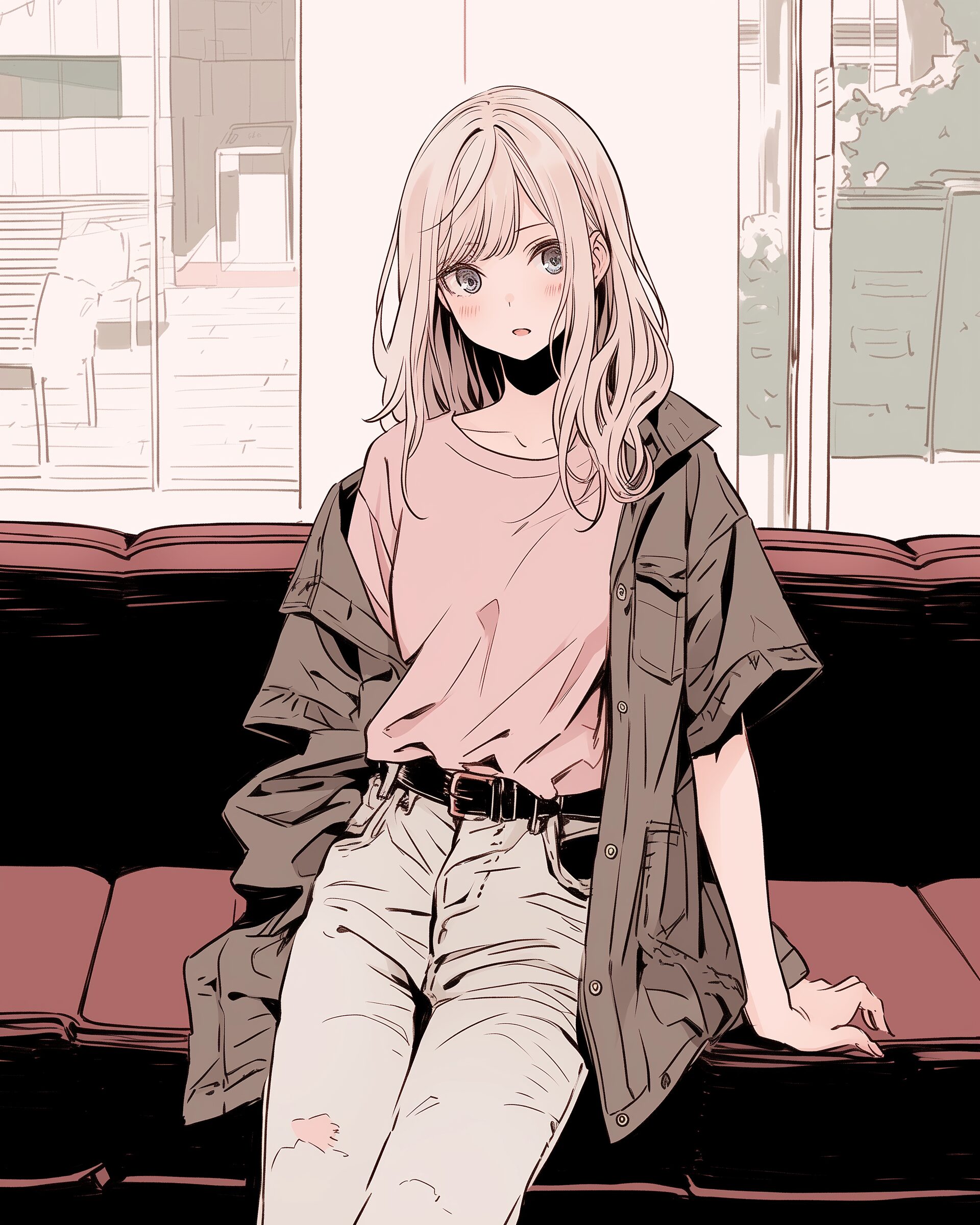 ブラックピンク女子0