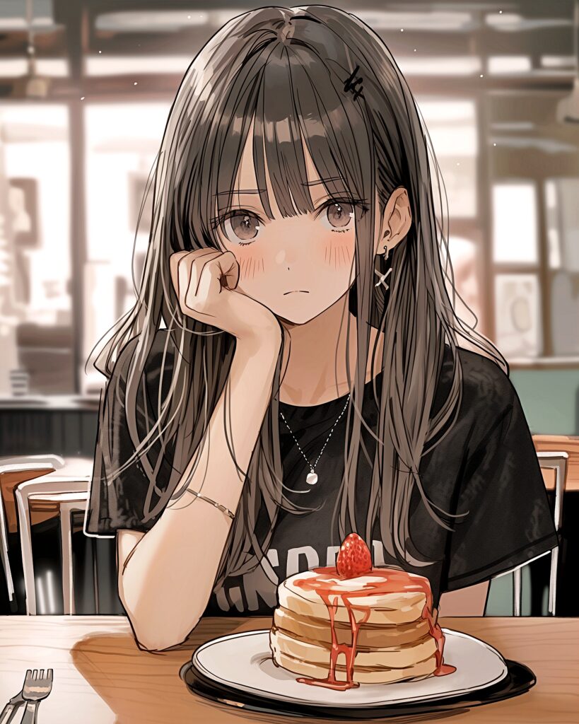 パンケーキ女子・赤０
