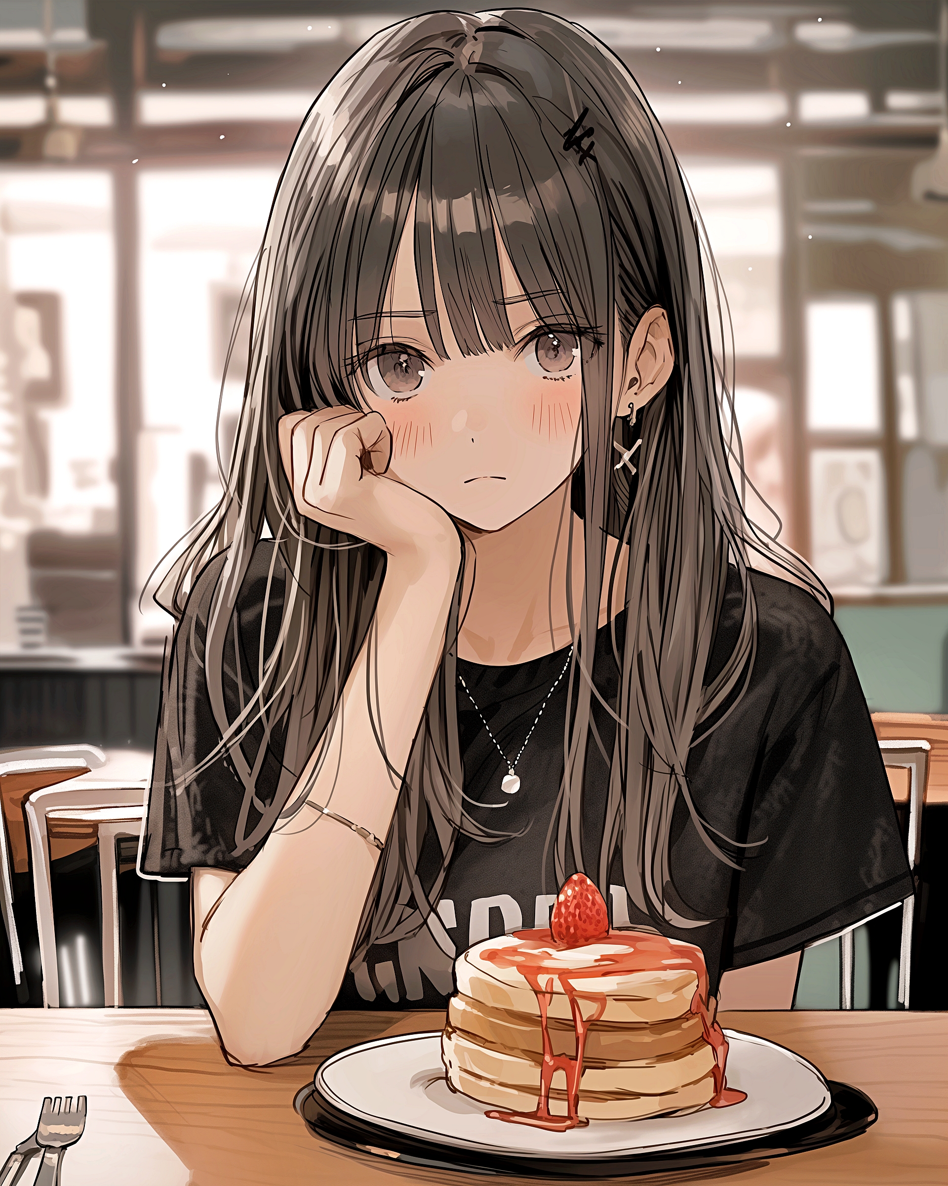 パンケーキ女子・赤０