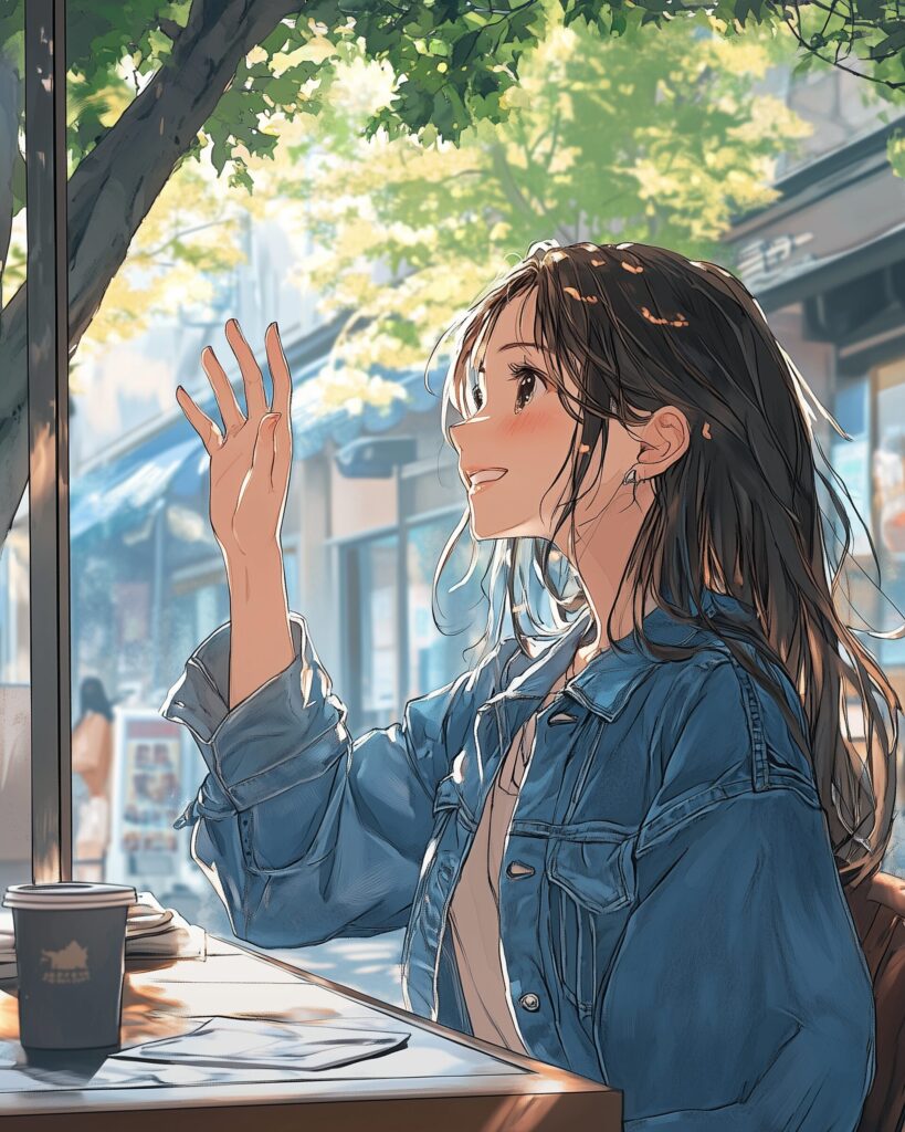 木漏れ日女子１