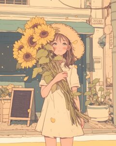 ひまわり女子１