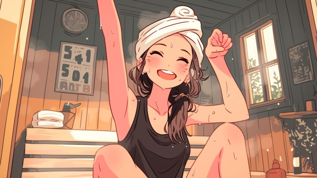 サウナ女子３