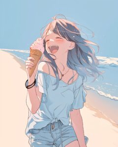 アイス女子０