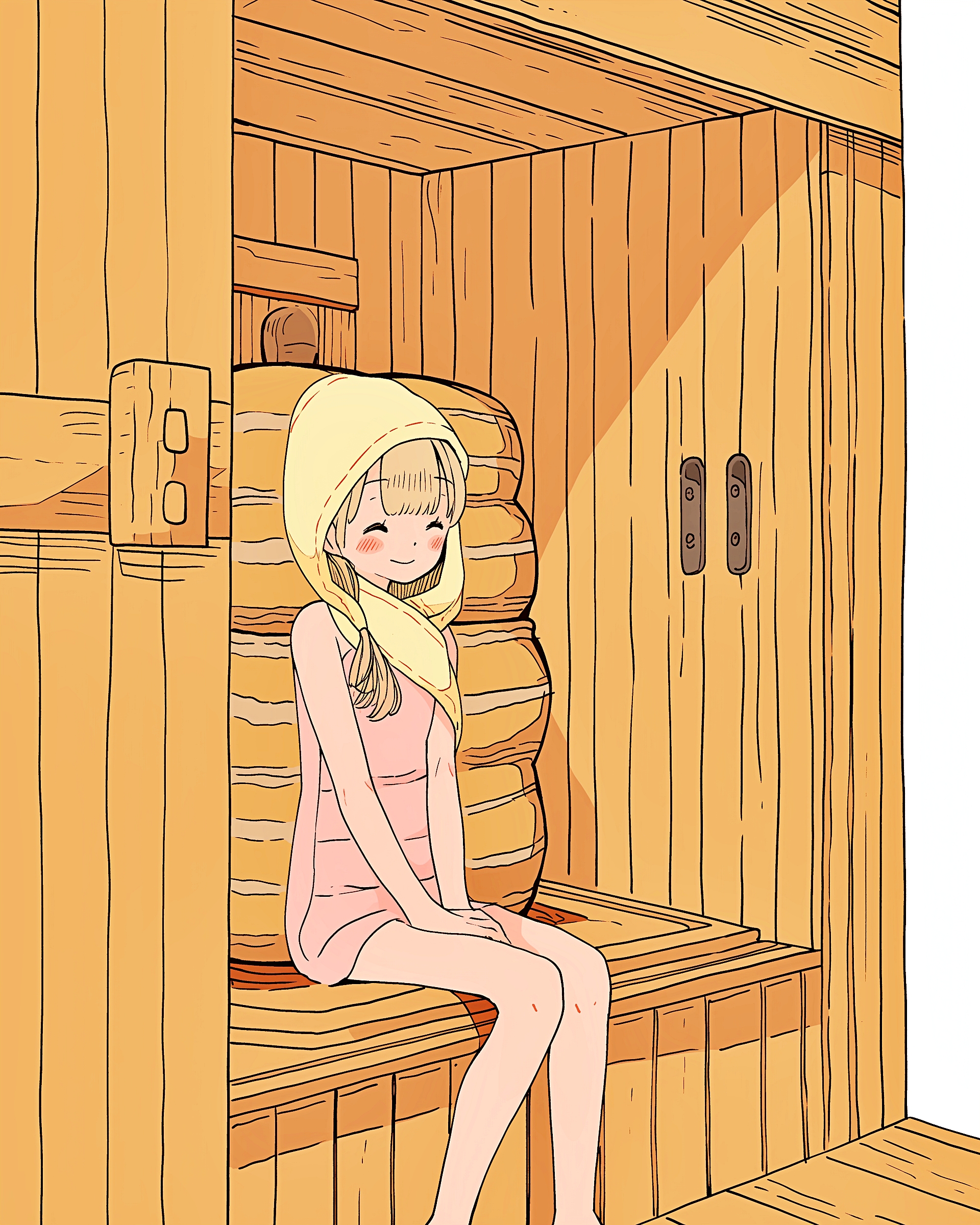 サウナ女子0