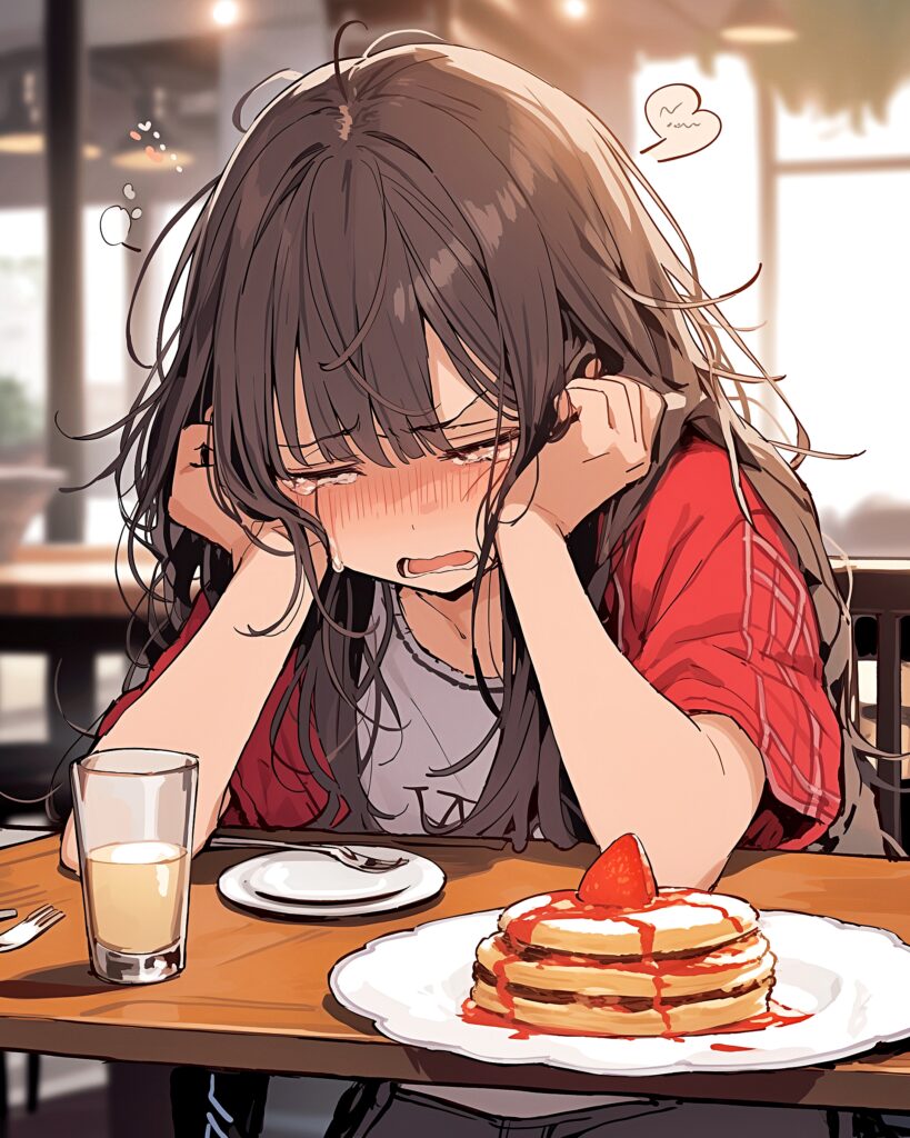 パンケーキ女子・赤０