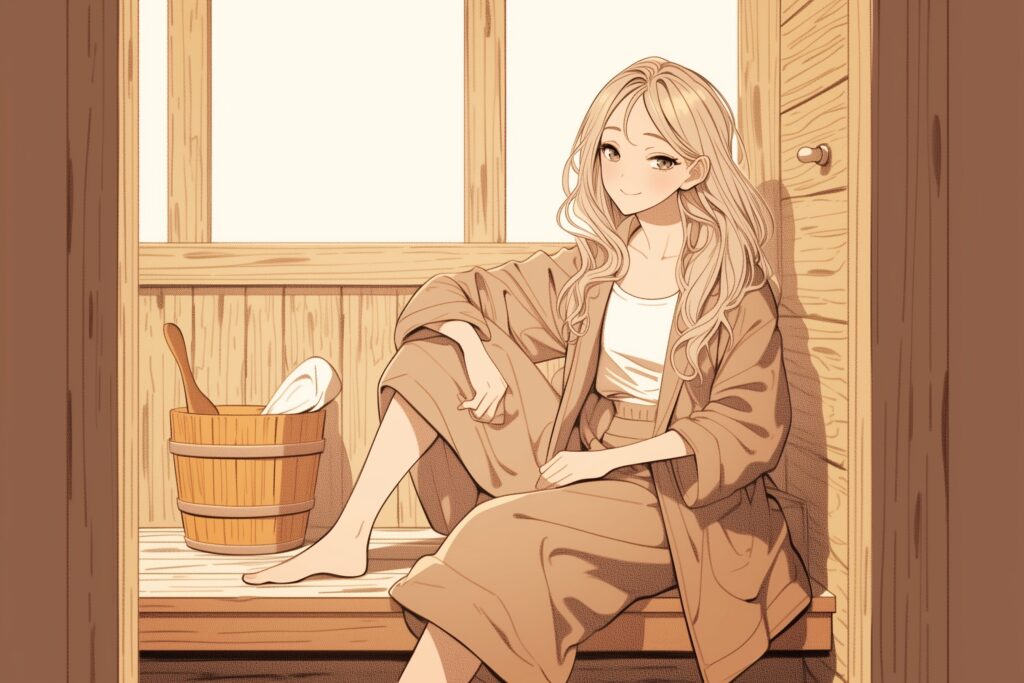 サウナ女子３