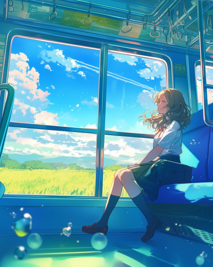 電車女子０