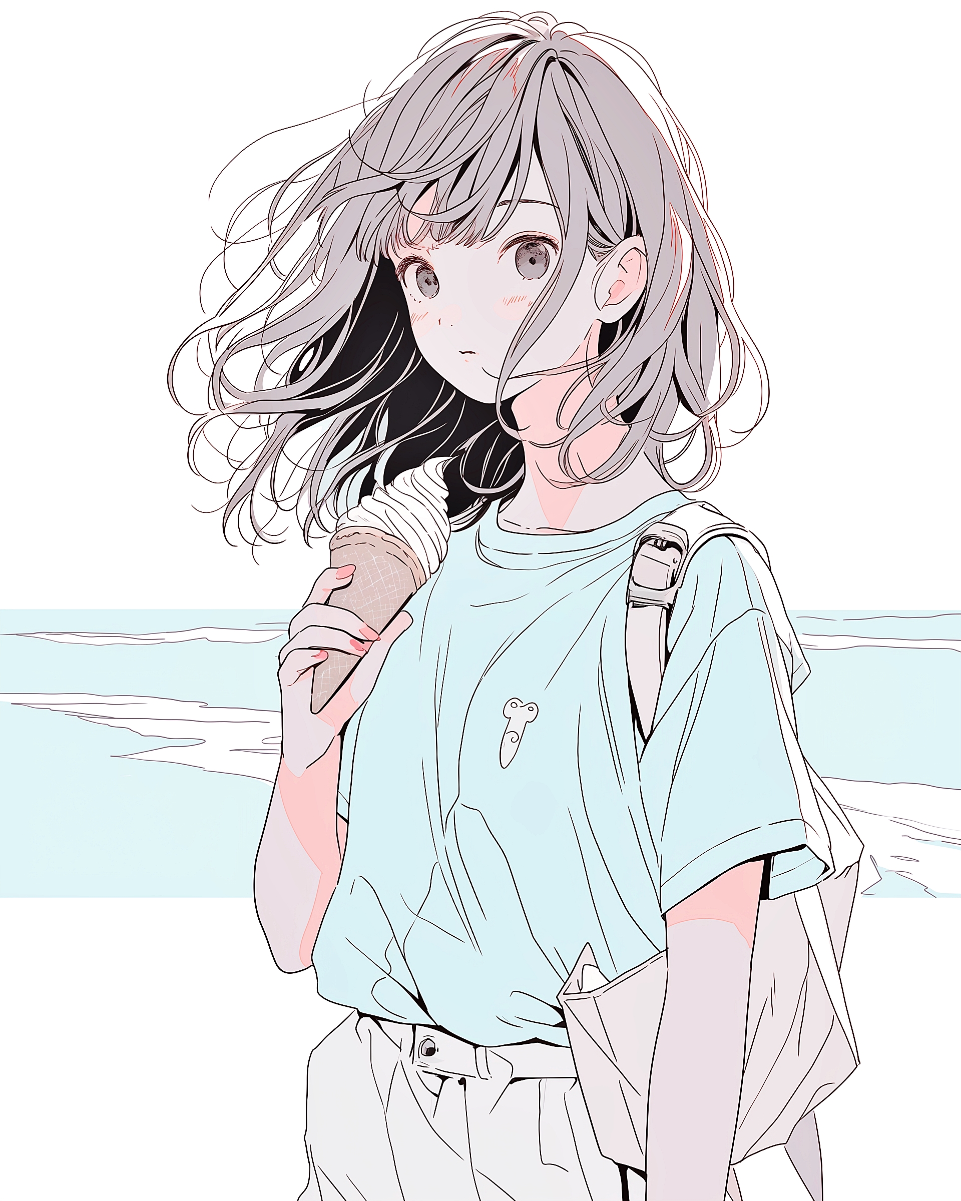 ソフトクリーム女子0