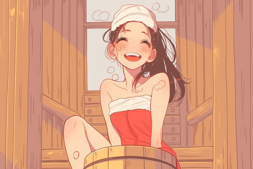 サウナ女子５