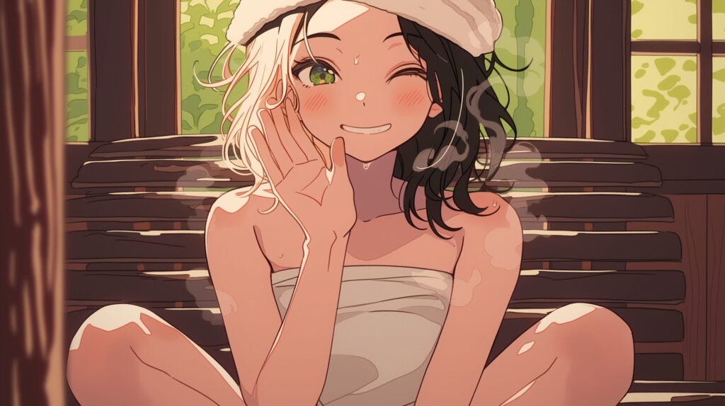 サウナ女子１