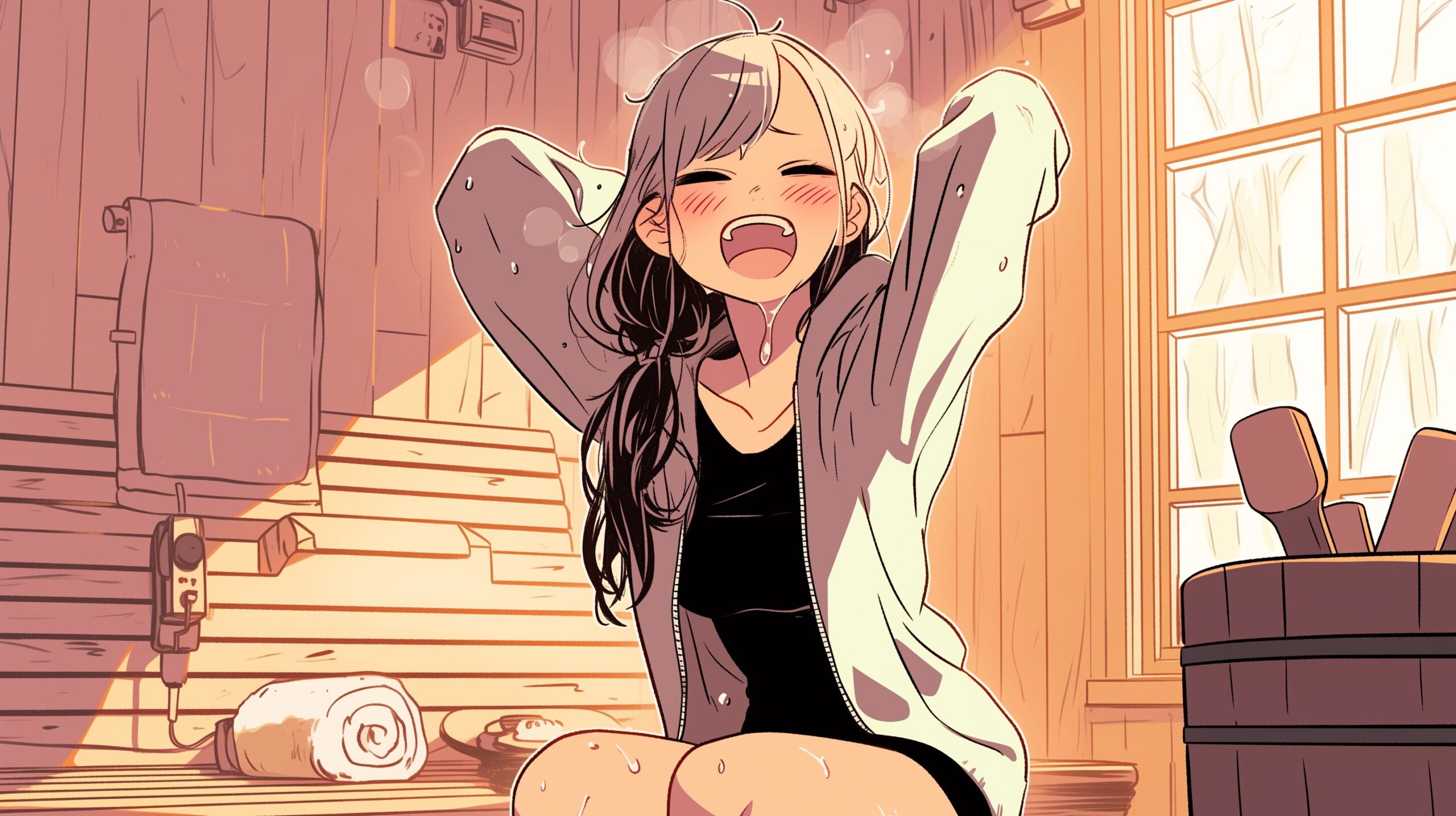 サウナ女子２