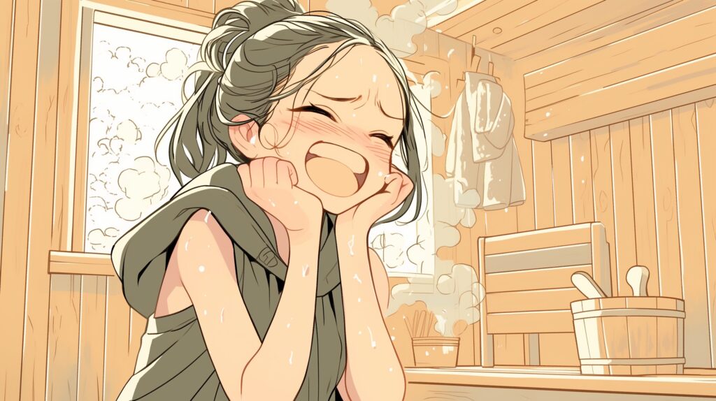 サウナ女子２