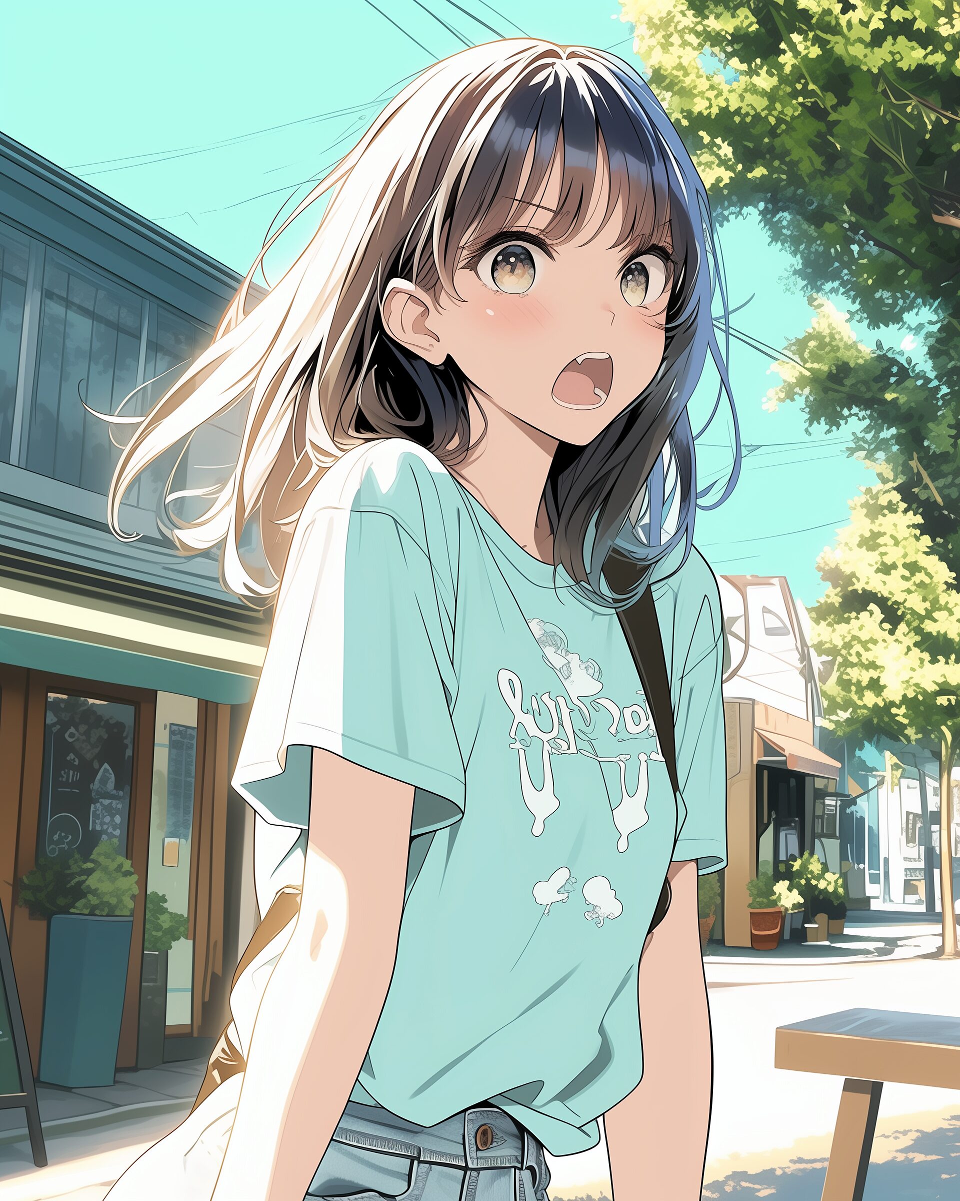 木漏れ日女子２