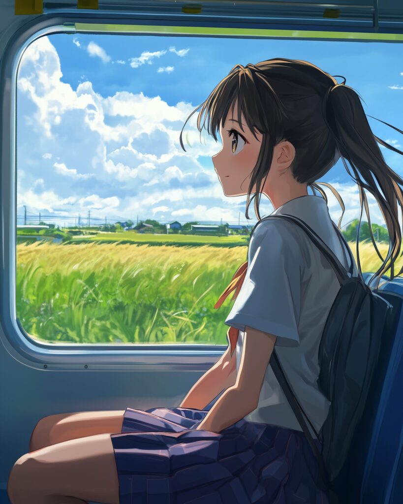 電車女子０
