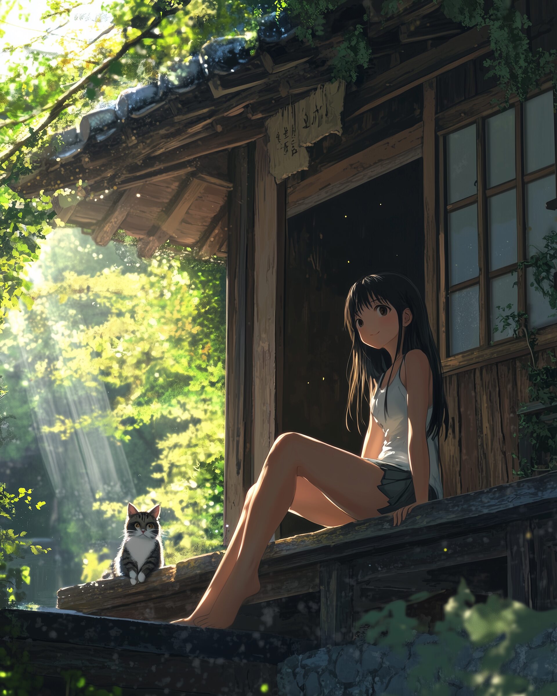 古民家女子0