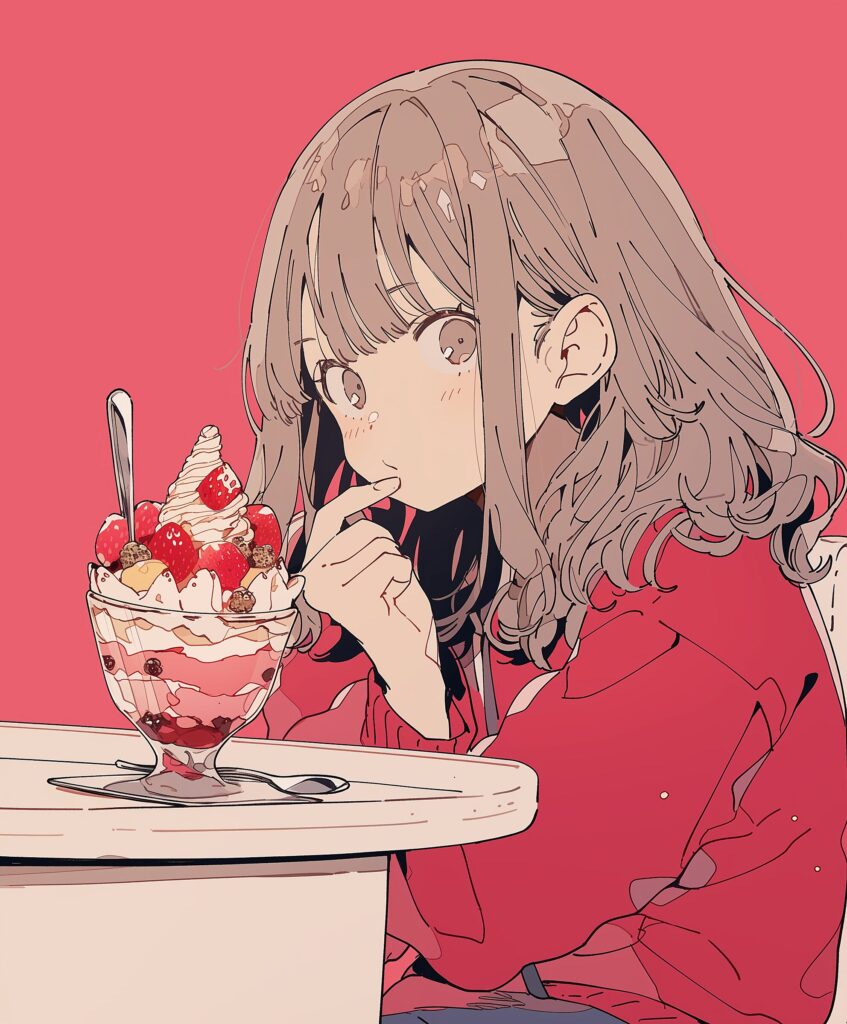 パフェ活女子０