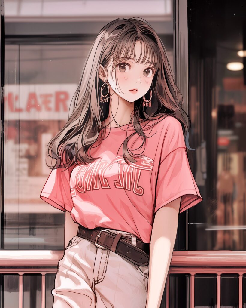 ブラックピンク女子０