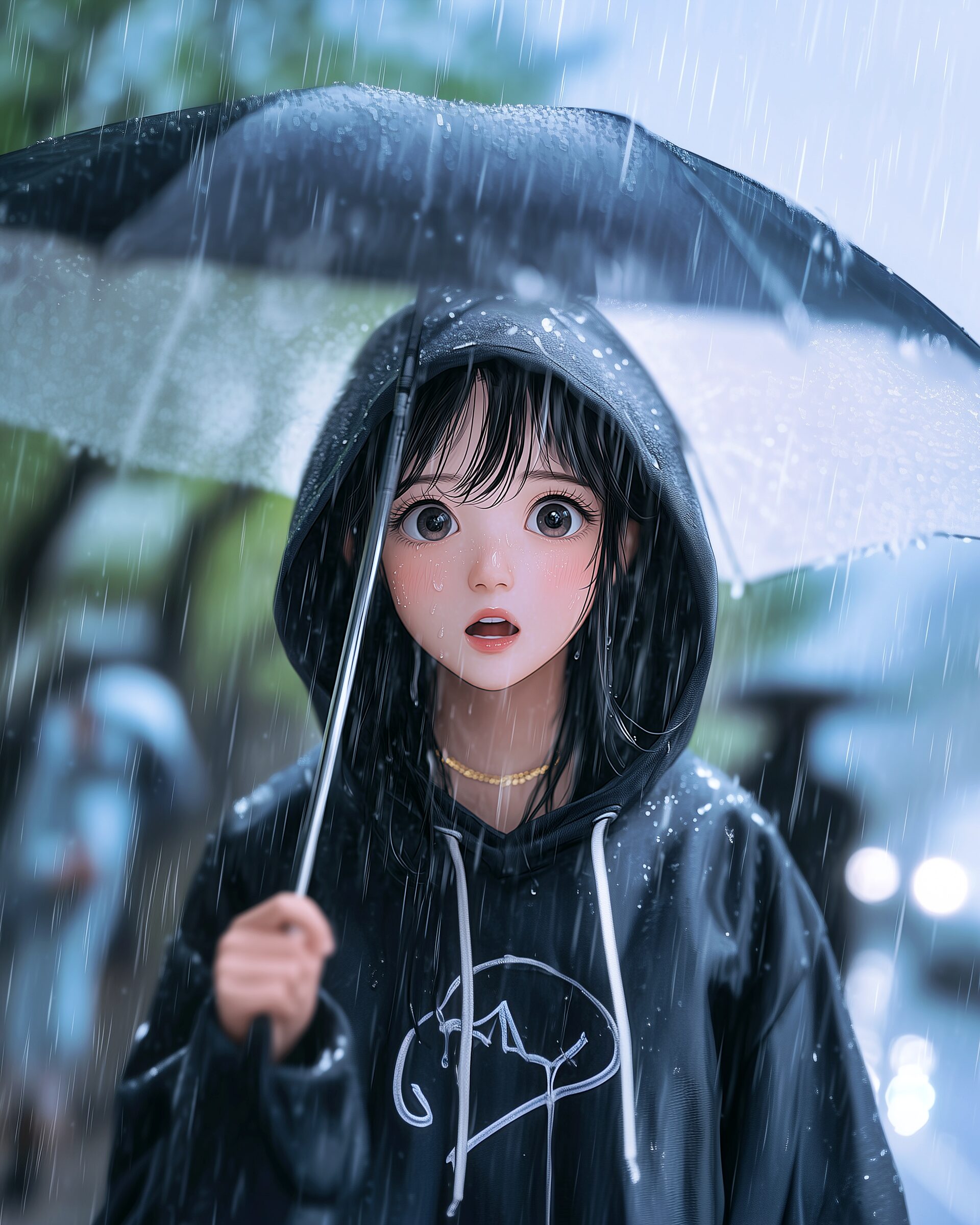 雨女子０