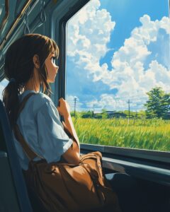 電車女子０